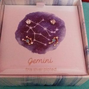 💍Astrology earrings ( Gemini ) new